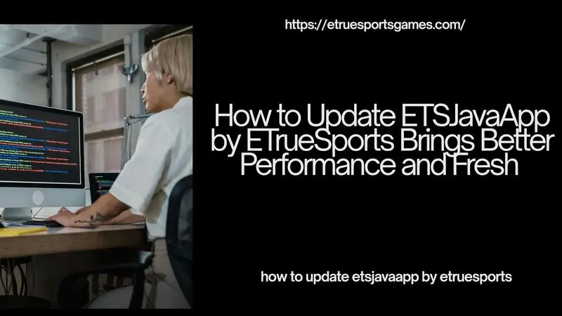 how to update etsjavaapp by etruesports